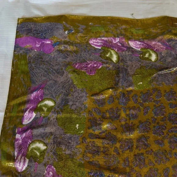 Vintage Sparkly Duck Scarf - Picture 3 of 10